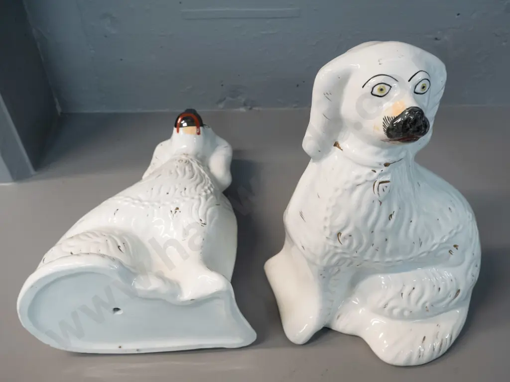 pair of Staffordshire dogs H-320 W-200 Image 1++