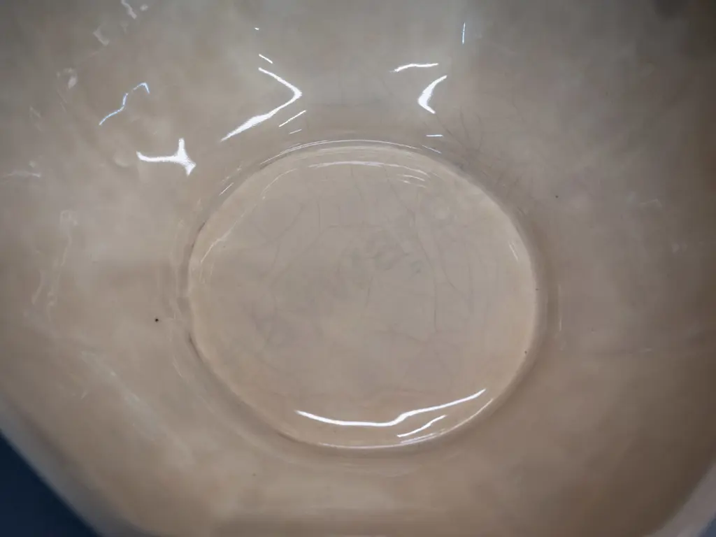 vintage octagonal bowl, mark illegible D-210 Image 1++