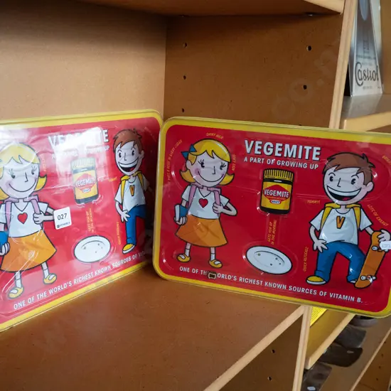 2 Vegemite promotional magnetic games