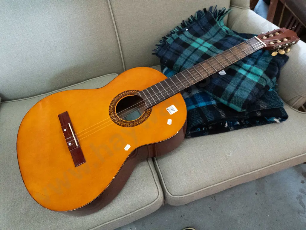 Yamaha C-310 acoustic guitar - missing strings Image 1++