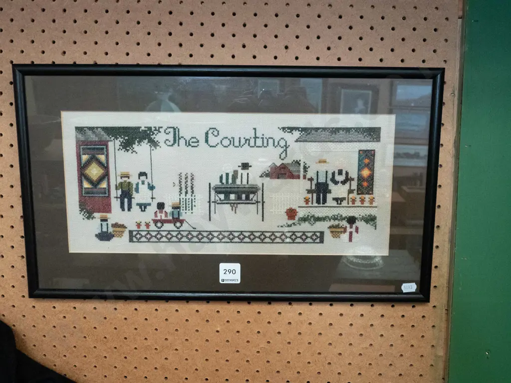 framed needlework   Image 1++