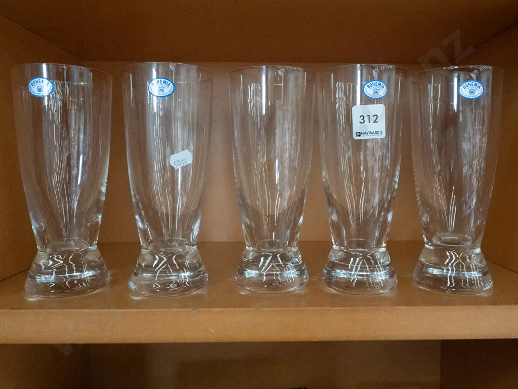 4x bohemian crystal tumblers Image 1++