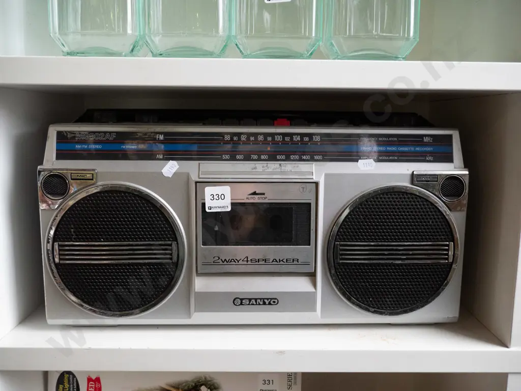 Sanyo radio cassette player Image 1++