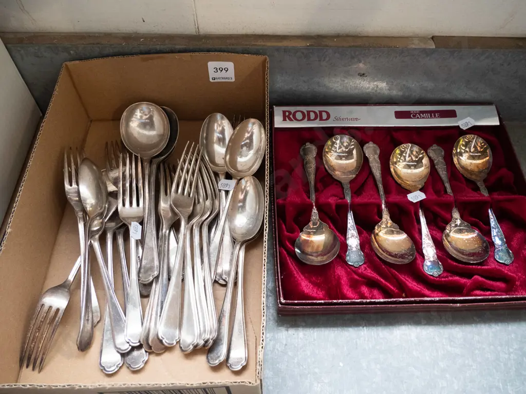 Rodd plated cutlery, forks and spoons Image 1++