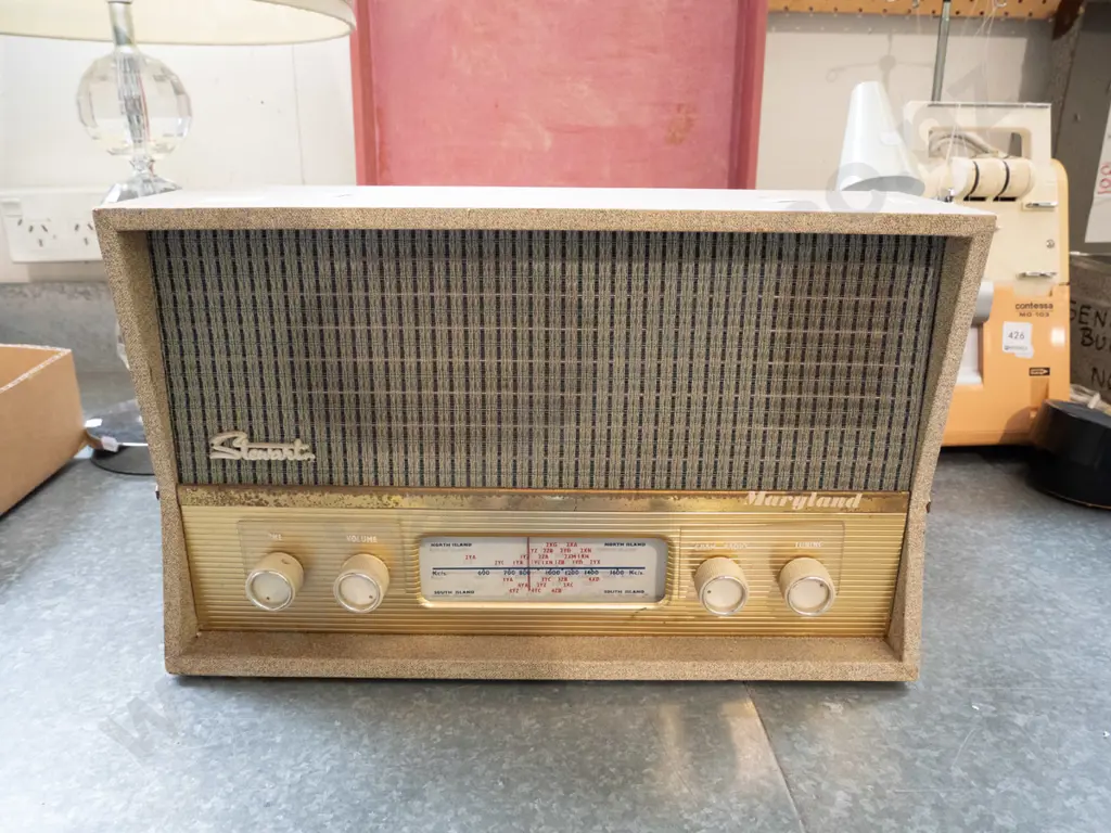 1960s Stewart portable radiogram Image 1++