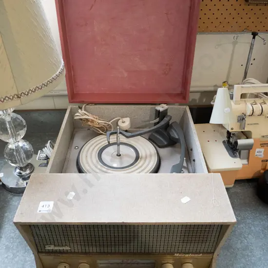 1960s Stewart portable radiogram