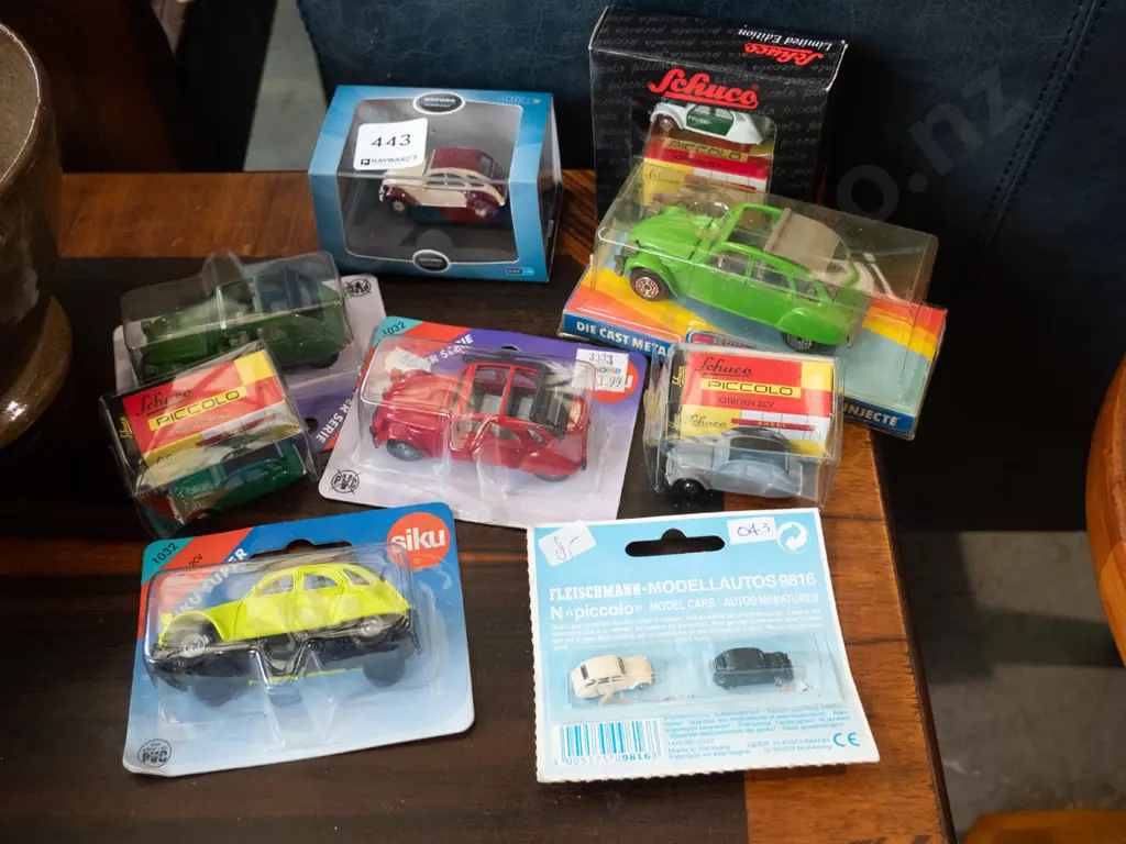 assorted 9 boxed Citroen models - some are model train layout size Image 1++