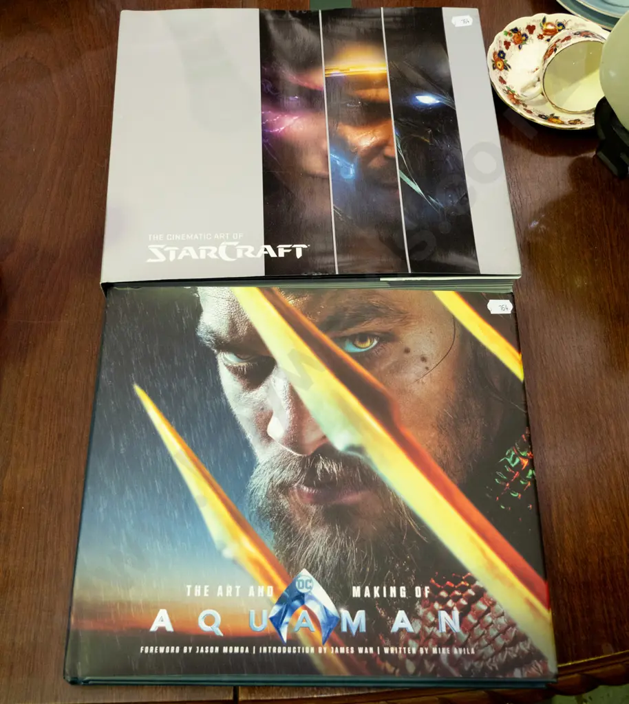 2x movie books; Aquaman, Star Craft Image 1++