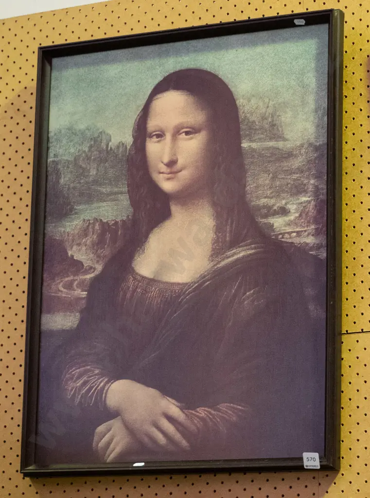 framed Michelangelo print Image 1++