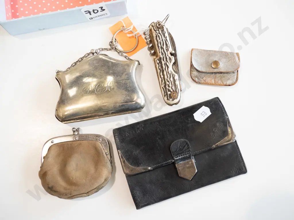 coin purses, pocket knife Image 1++
