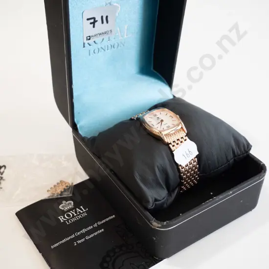 golden Royal wristwatch