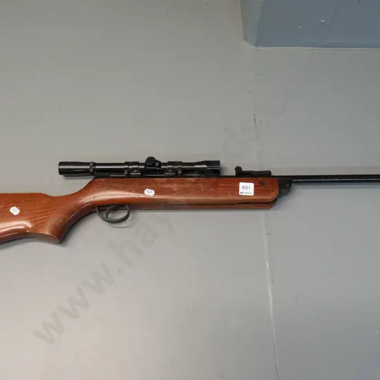 air rifle with scope