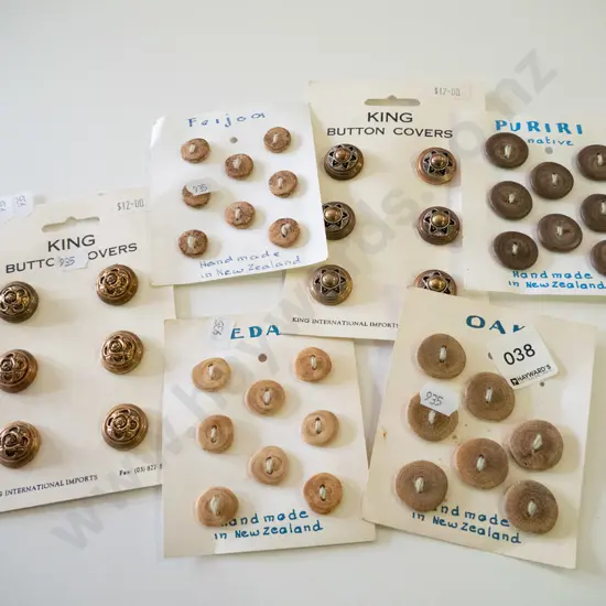 various buttons