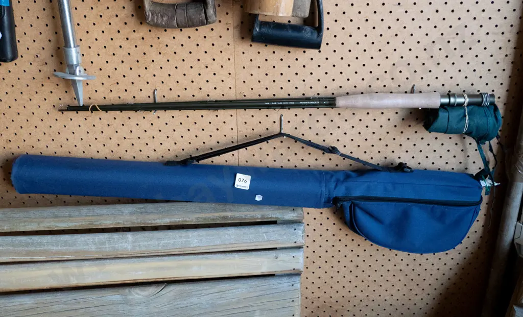 Cortland fly fishing rod and carry case Image 1++