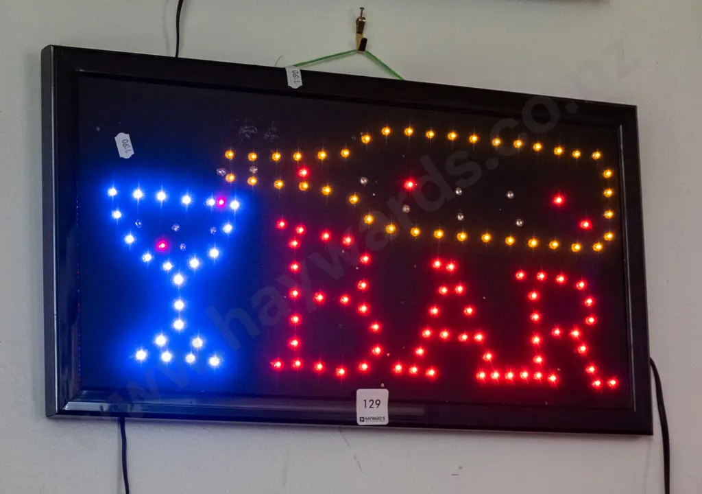 illuminated bar sign Image 1++
