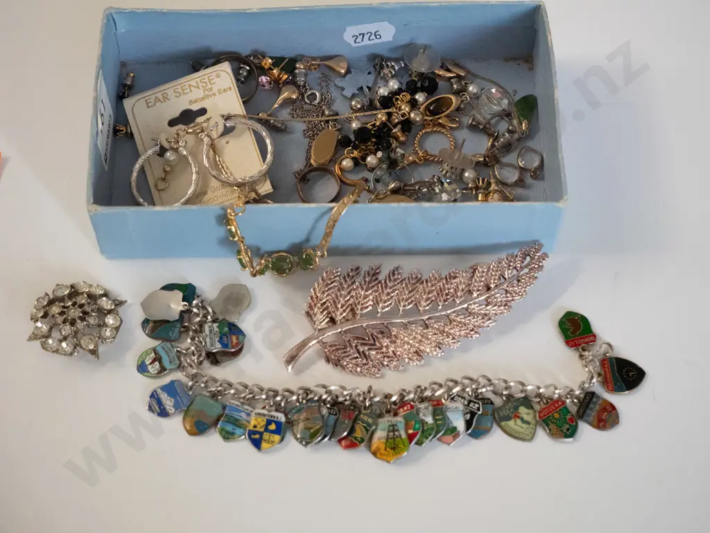 box; earrings, brooch, bracelet etc Image 1++