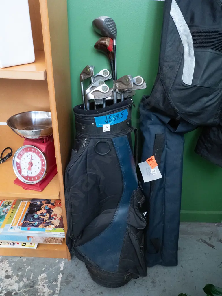 golf clubs and bag Image 1++