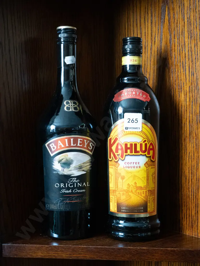 bottle of Bailey's & Kahlua bottle Image 1++