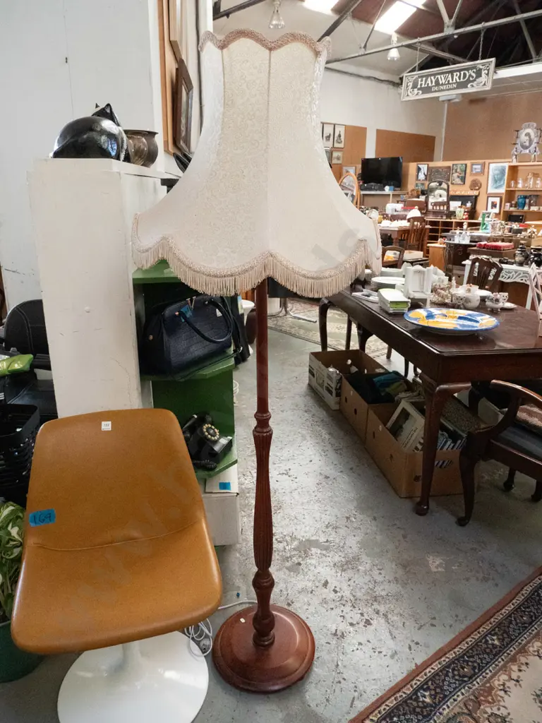 mahogany standard lamp Image 1++