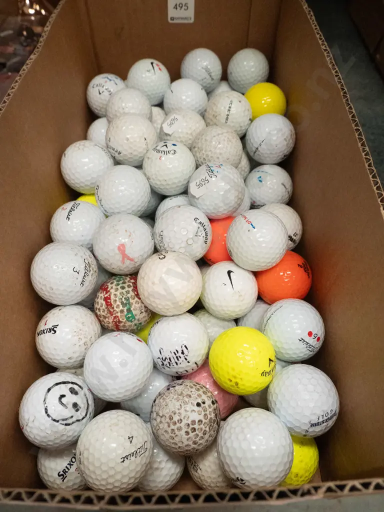 box of golf balls Image 1++