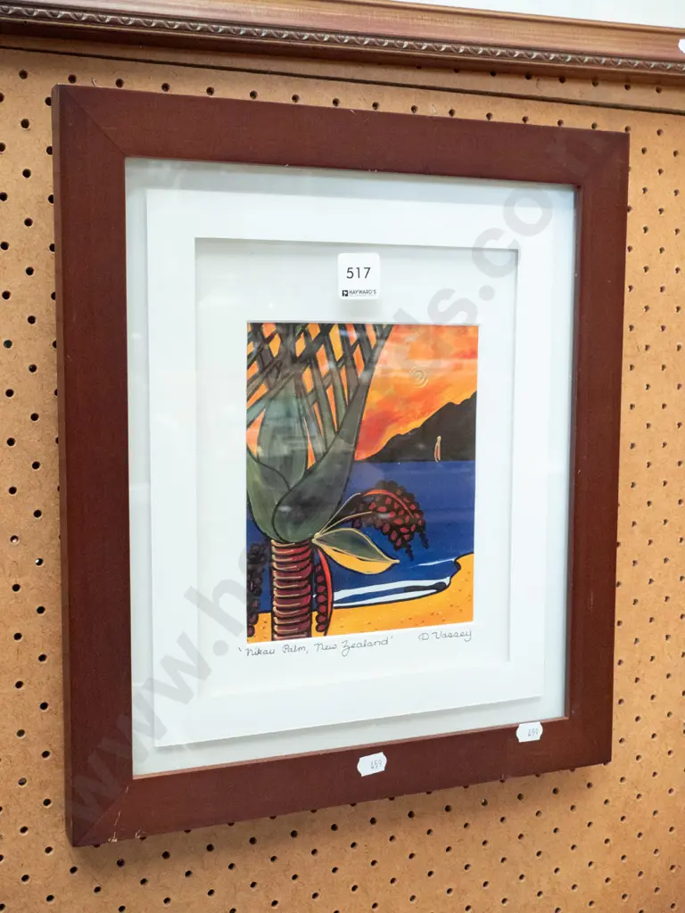 framed print - nikau palm Image 1++