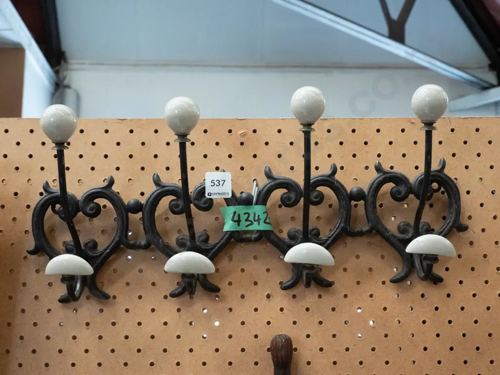 cast metal coat hooks Image 1++
