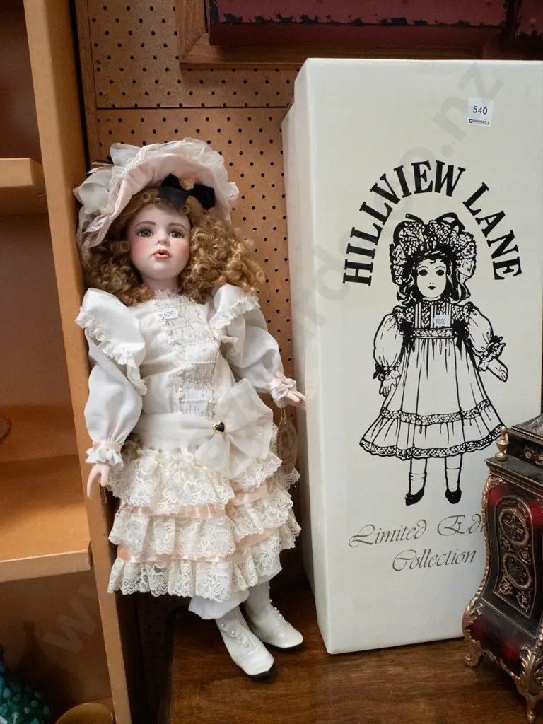 Hillview Lane display doll in box Image 1++