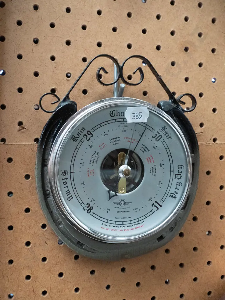 retro small wall barometer Image 1++