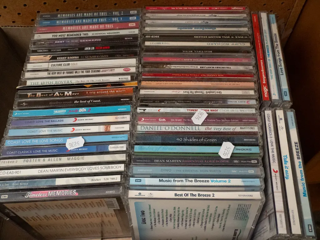 box of CDs Image 1++