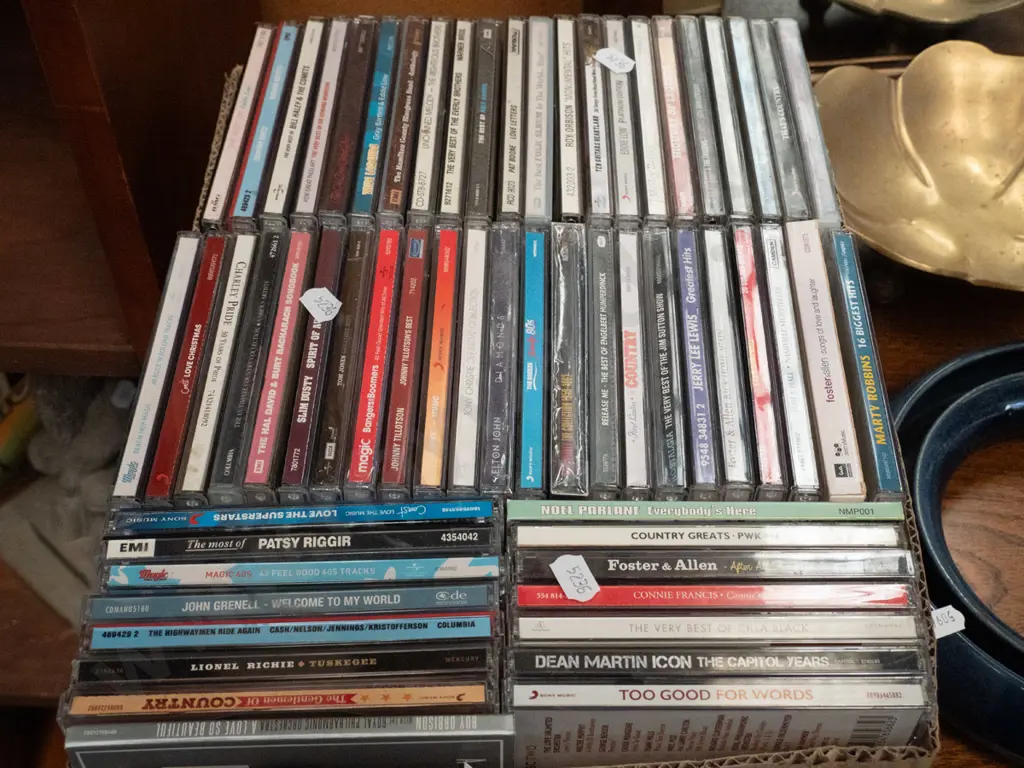 box of CDs Image 1++