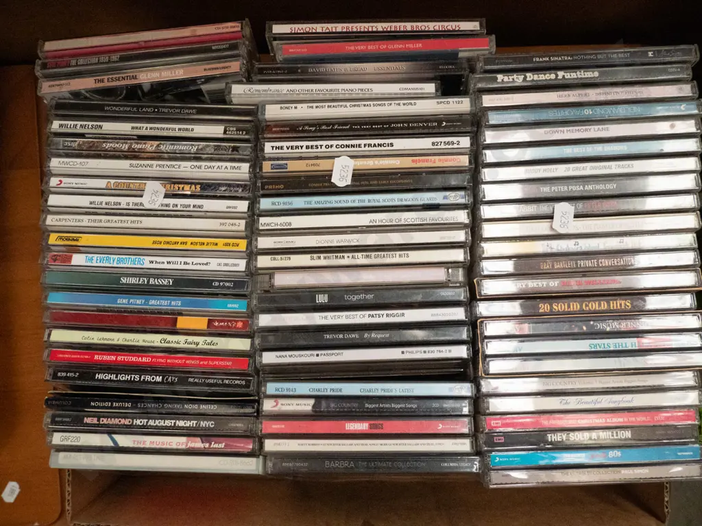 box of CDs Image 1++