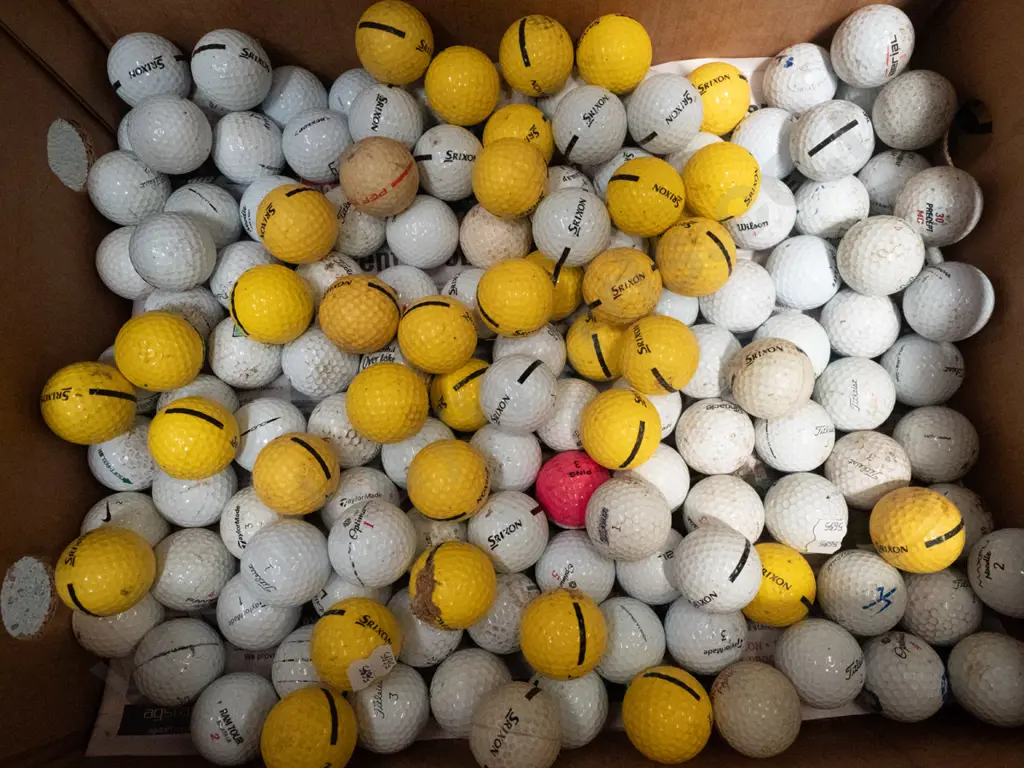 box of golf balls Image 1++