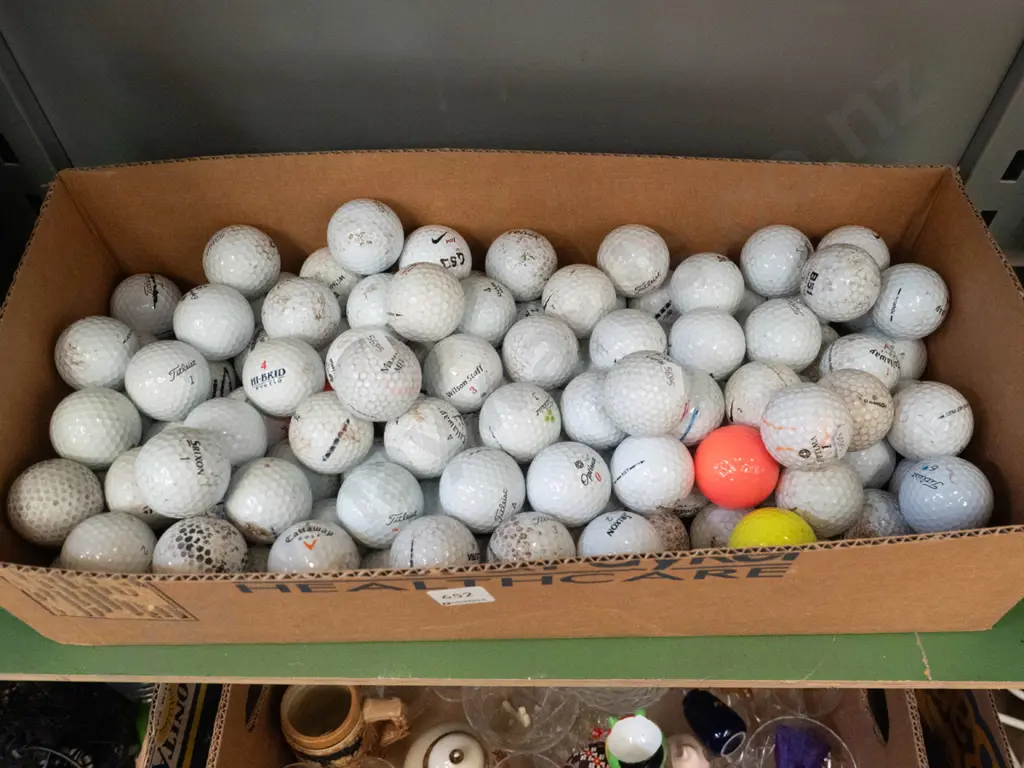 box of golf balls Image 1++