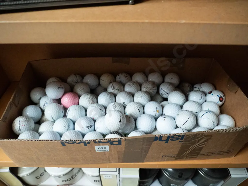 box of golf balls Image 1++