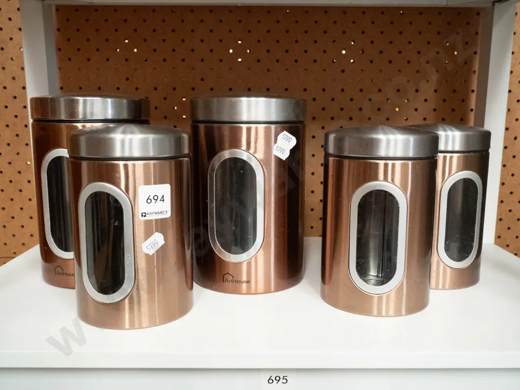 5x storage canisters Image 1++