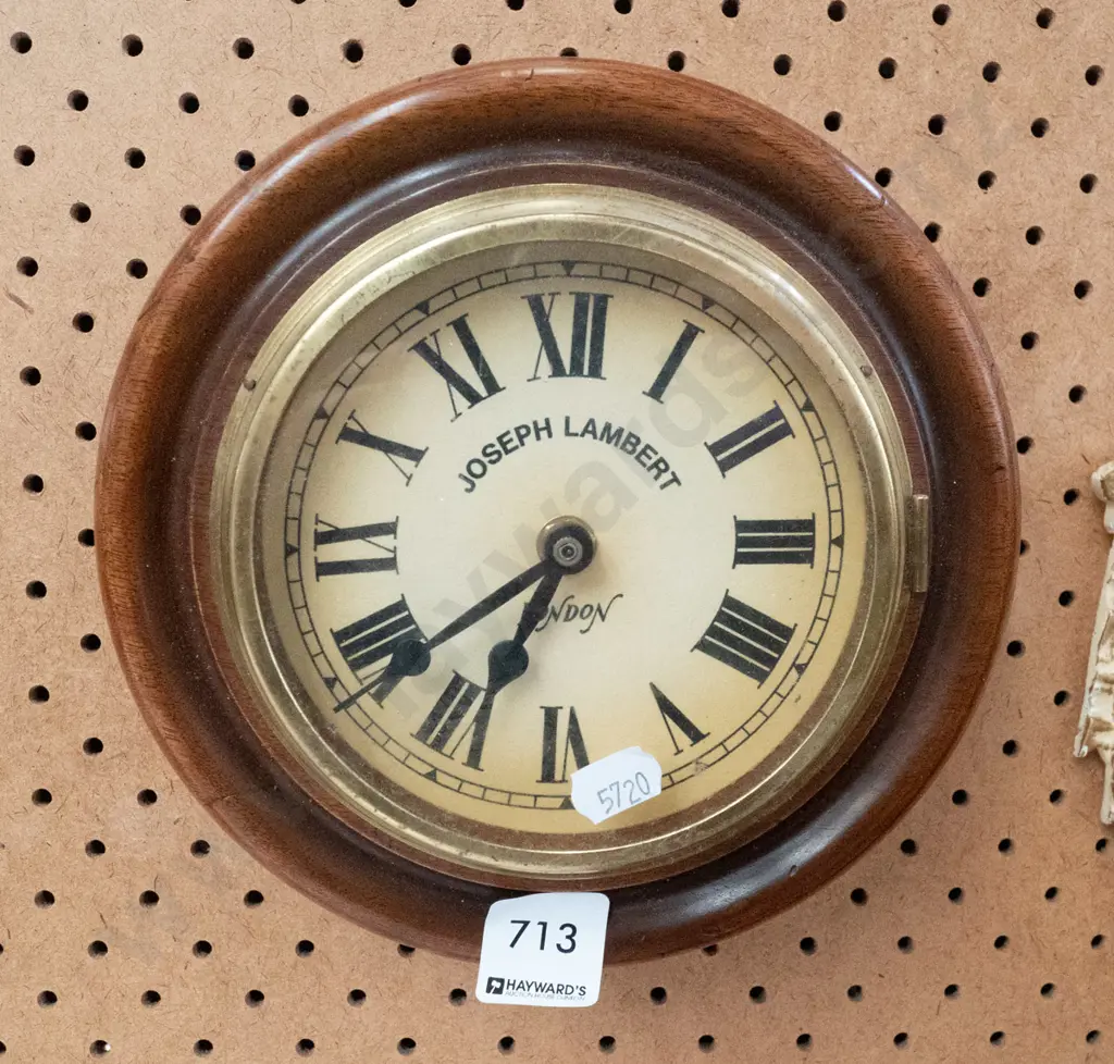 Joseph Lambert of London wall clock Image 1++