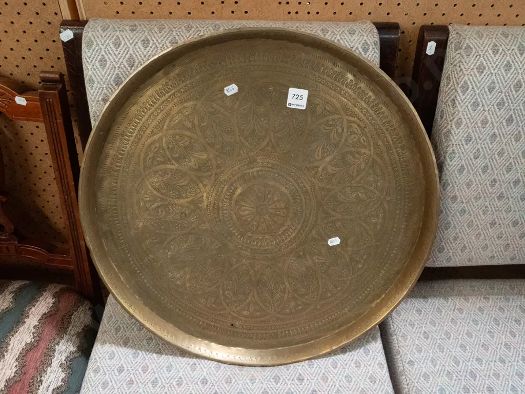 etched brass tray  Image 1++