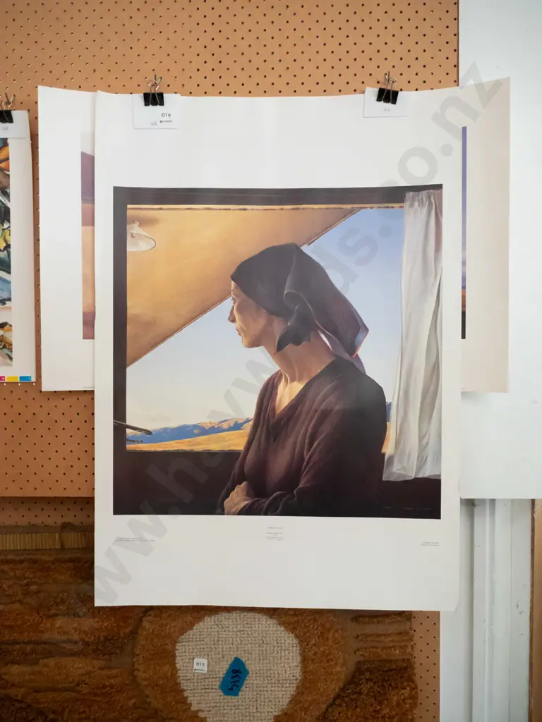 3x unframed Grahame Sydney poster prints - slight fading Image 1++