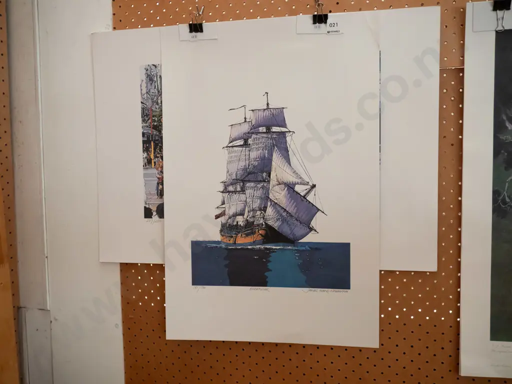 2x unframed James Ward Newman ltd edition prints Image 1++