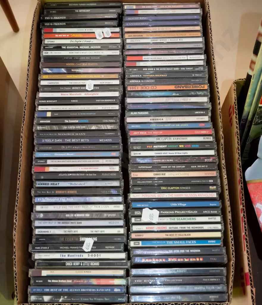 box of CDs Image 1++