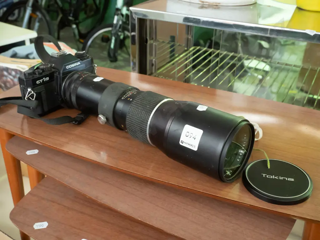 Cosina CT1G 35mm camera and very long lens Image 1++