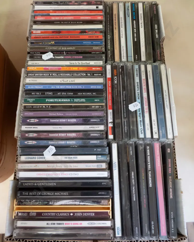 box of CDs Image 1++