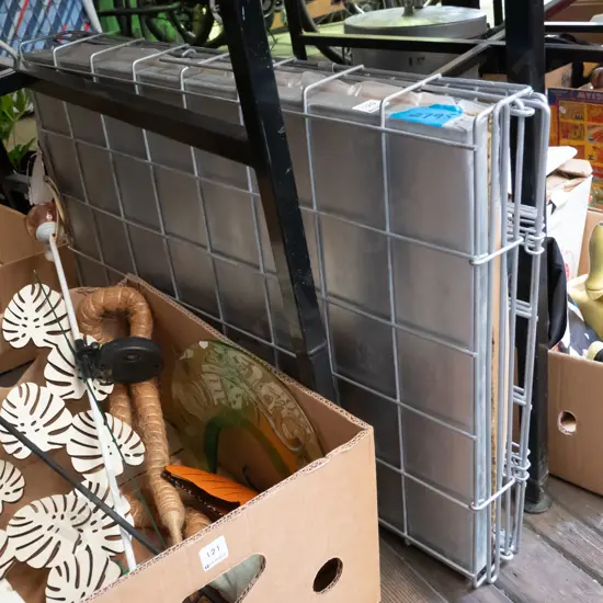 metal foldaway pet cage