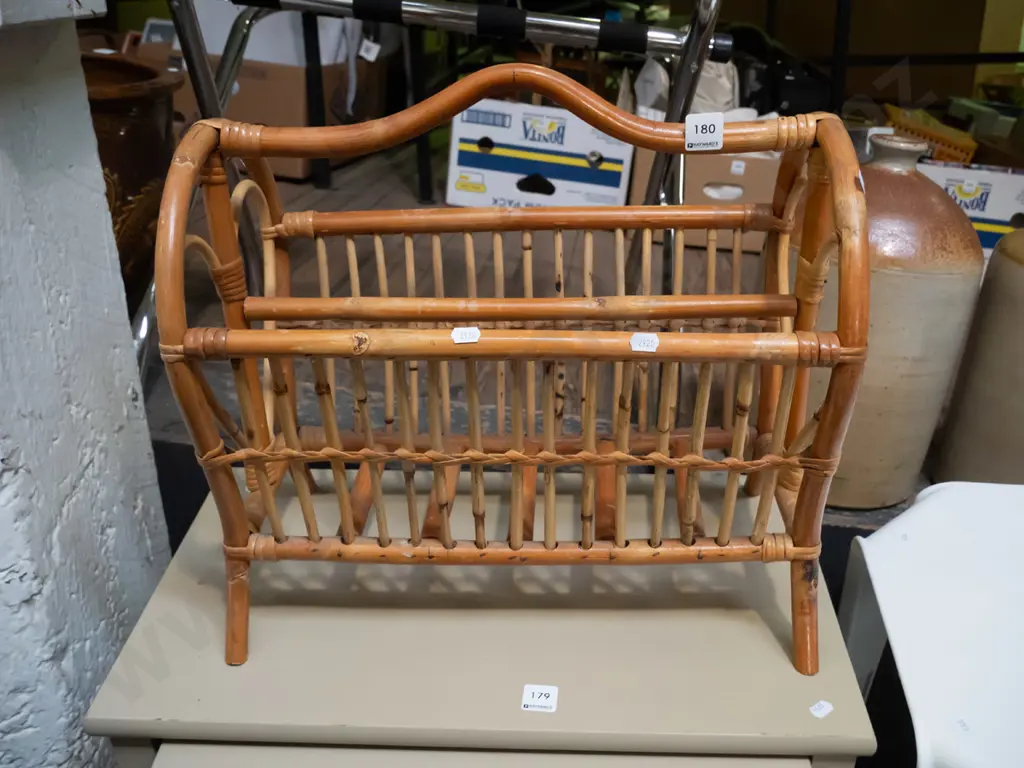 cane magazine rack Image 1++