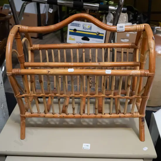 cane magazine rack