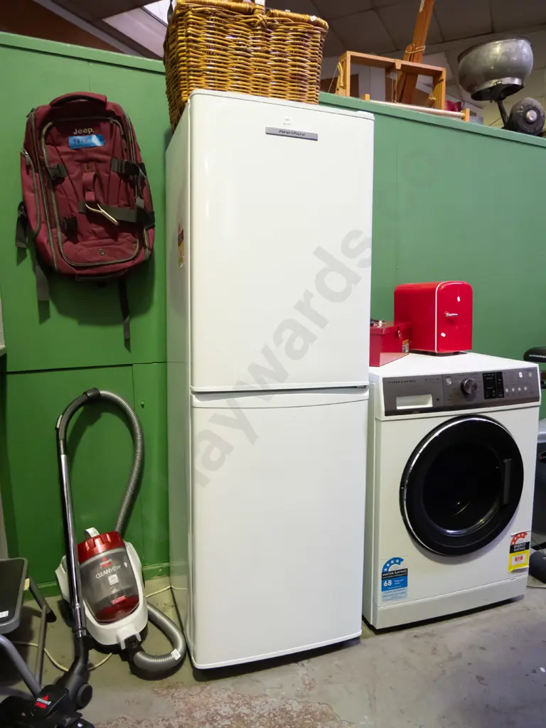 F&P fridge/freezer - missing back right leg H-1600 W-530 D-540 Image 1++