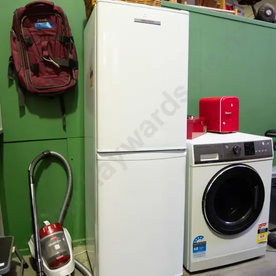 F&P fridge/freezer - missing back right leg H-1600 W-530 D-540