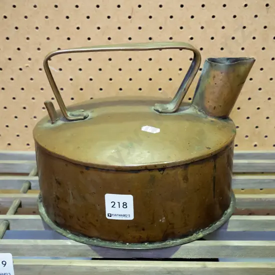 vintage copper stove top kettle