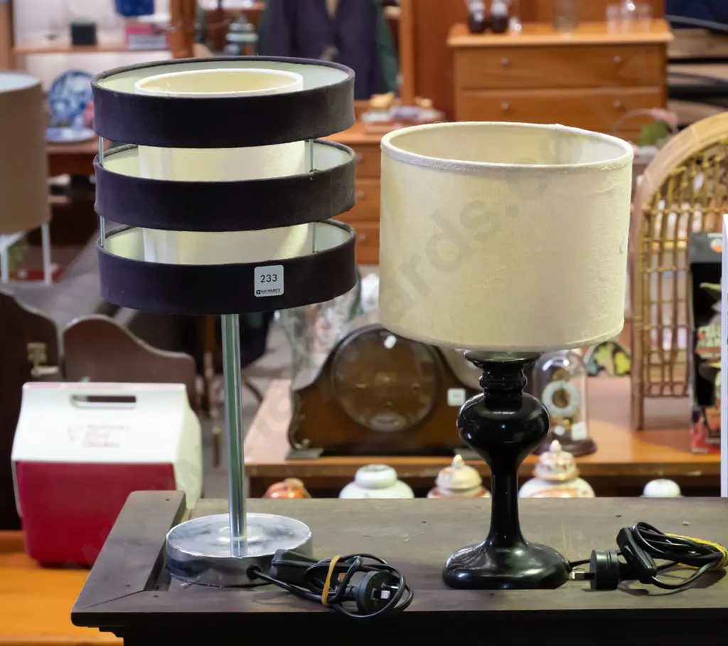 2x table lamps Tallest H-420 Image 1++