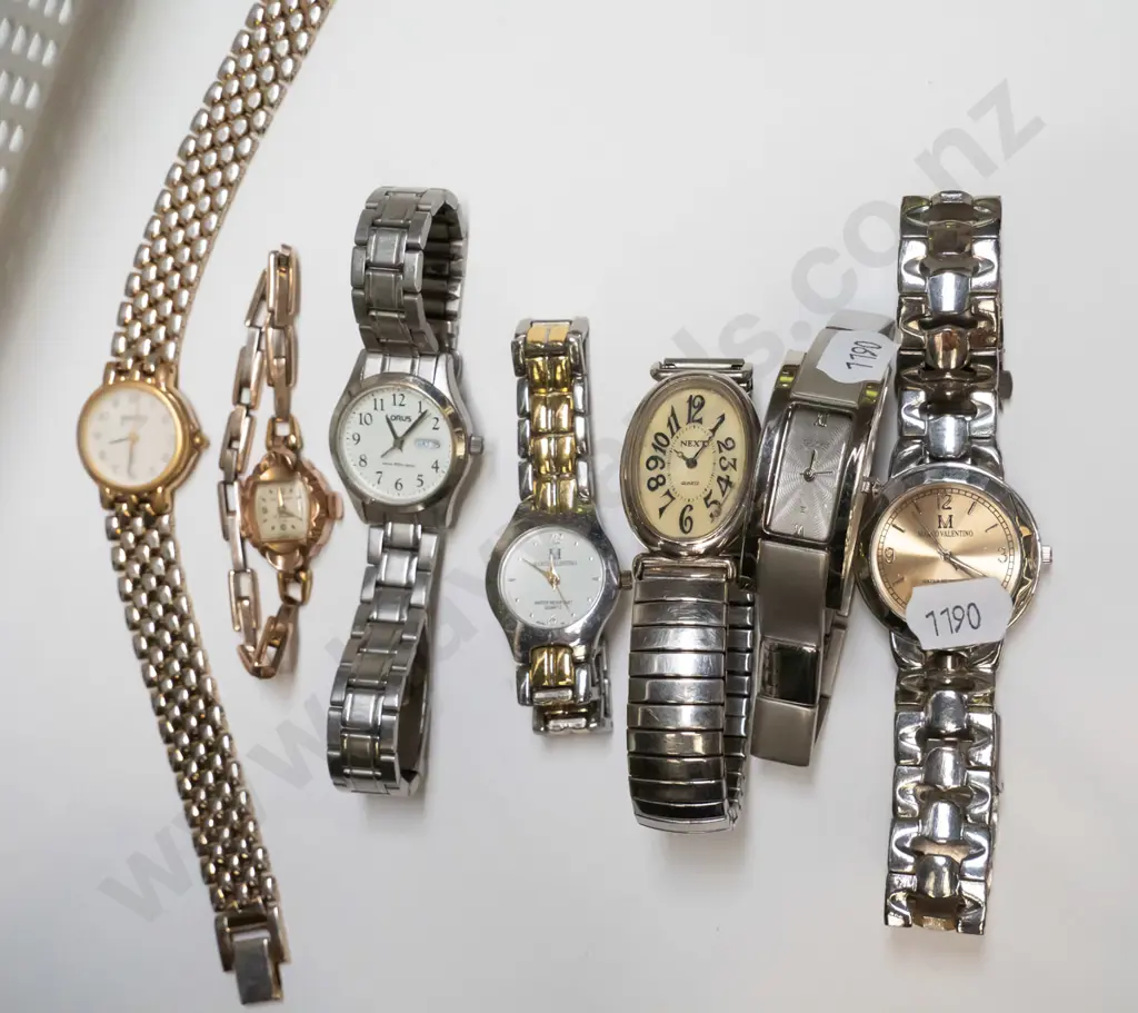 tray of wristwatches - tray not included Image 1++
